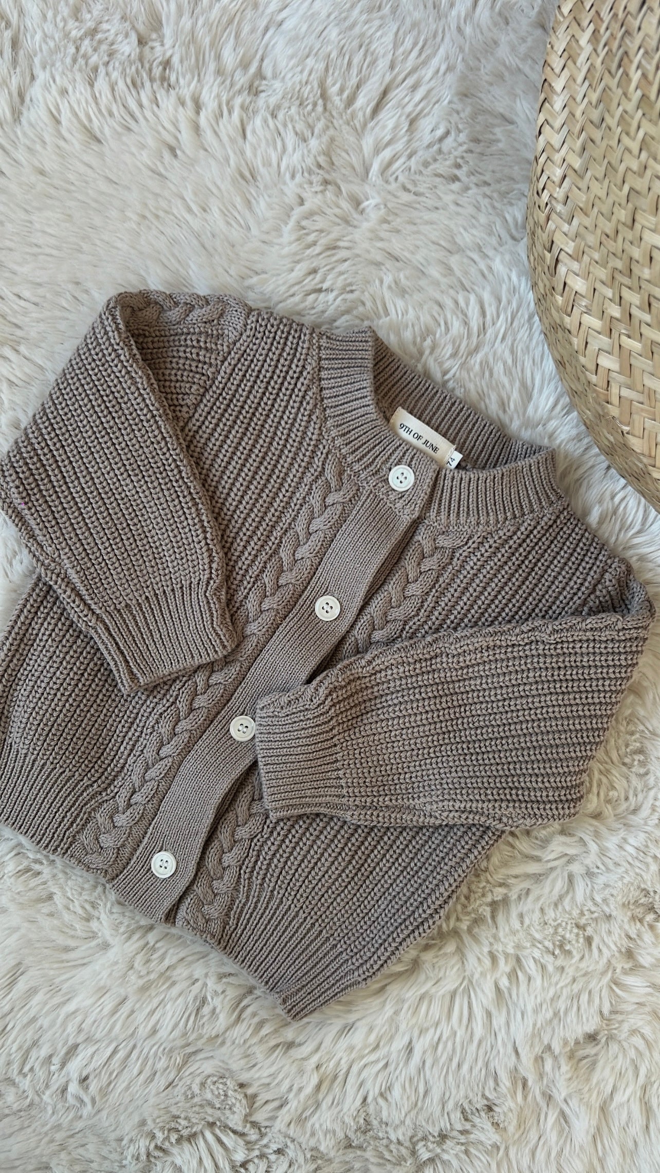 MAY - vest taupe